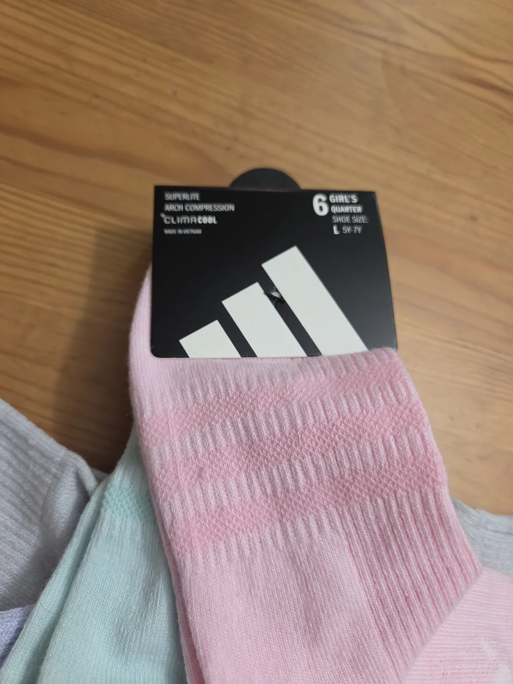 adidas Womens-Girls Pastel Ankle Socks